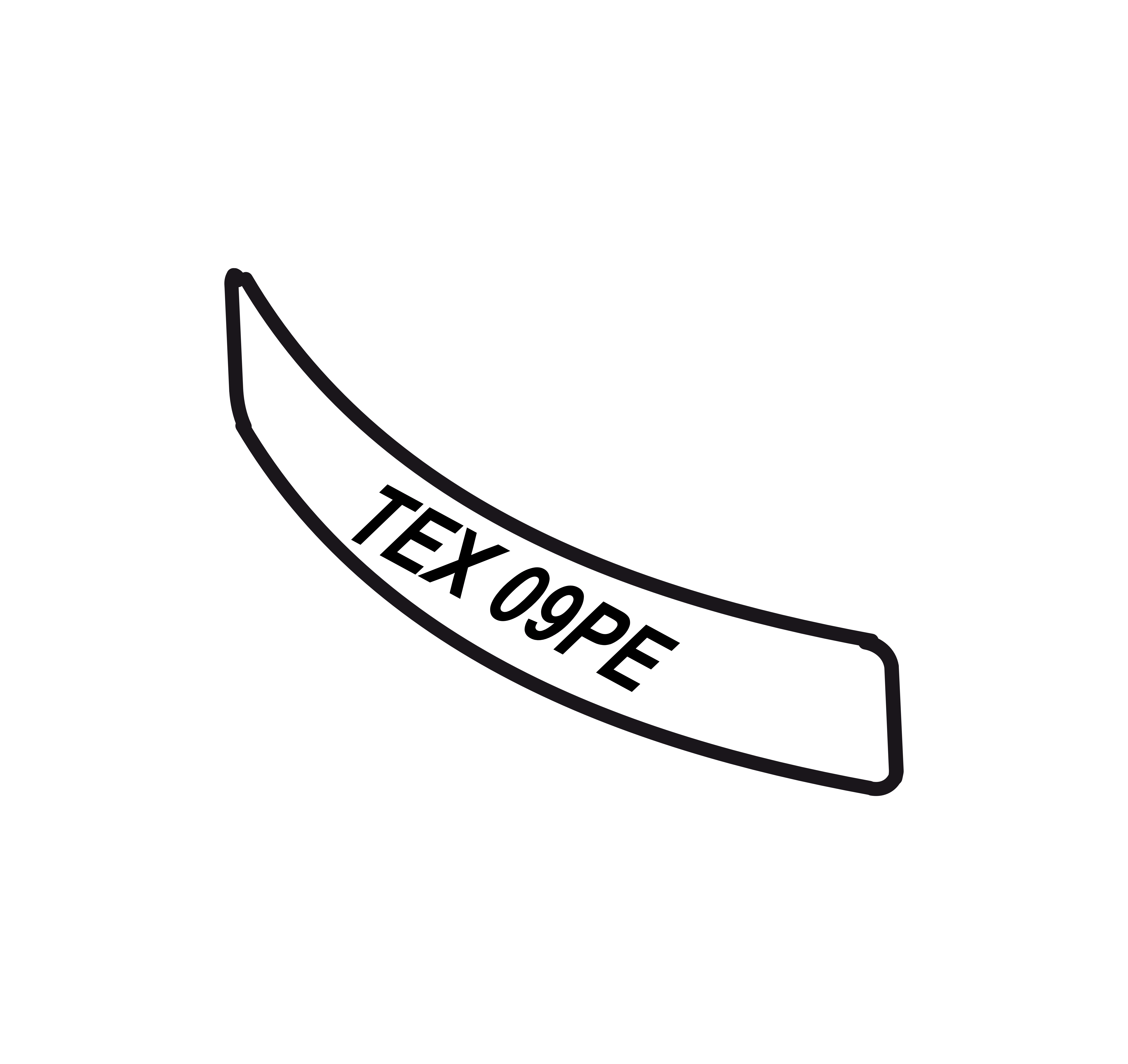 Label for TEX-09-PE Pick Hammer | 3310 1553 01